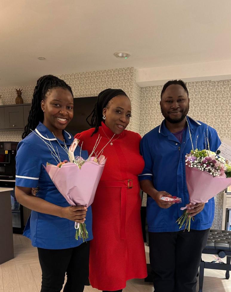 home manager and nurses